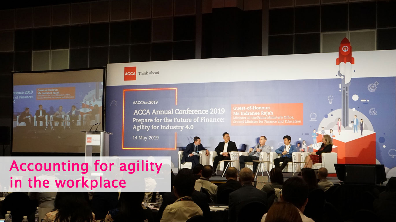 ACCA Agile Conference involving GovTech as part of a panel discussion