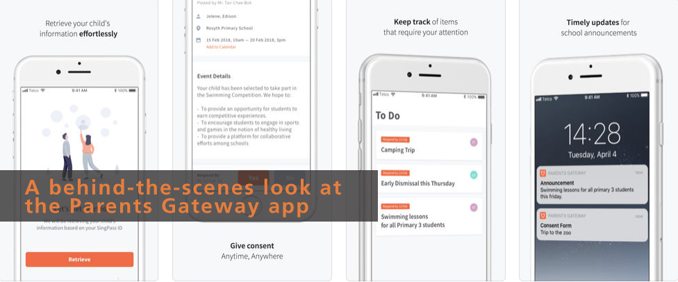 A behind-the-scenes look at the Parents Gateway app