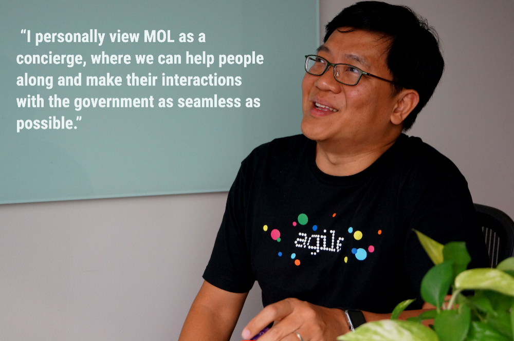 Mr Dominic Chan, director, MOL, at GovTech, shares his thoughts about MOL’s future direction and potential