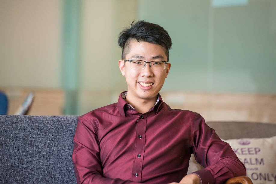 Quek Junjie, associate geospatial specialist at the Government Technology Agency of Singapore